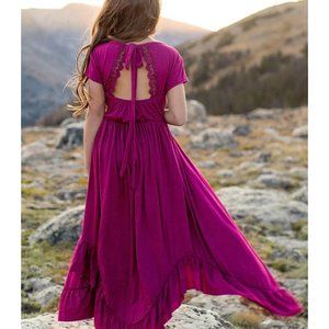JOYFOLIE BRAELYN DRESS IN BERRY